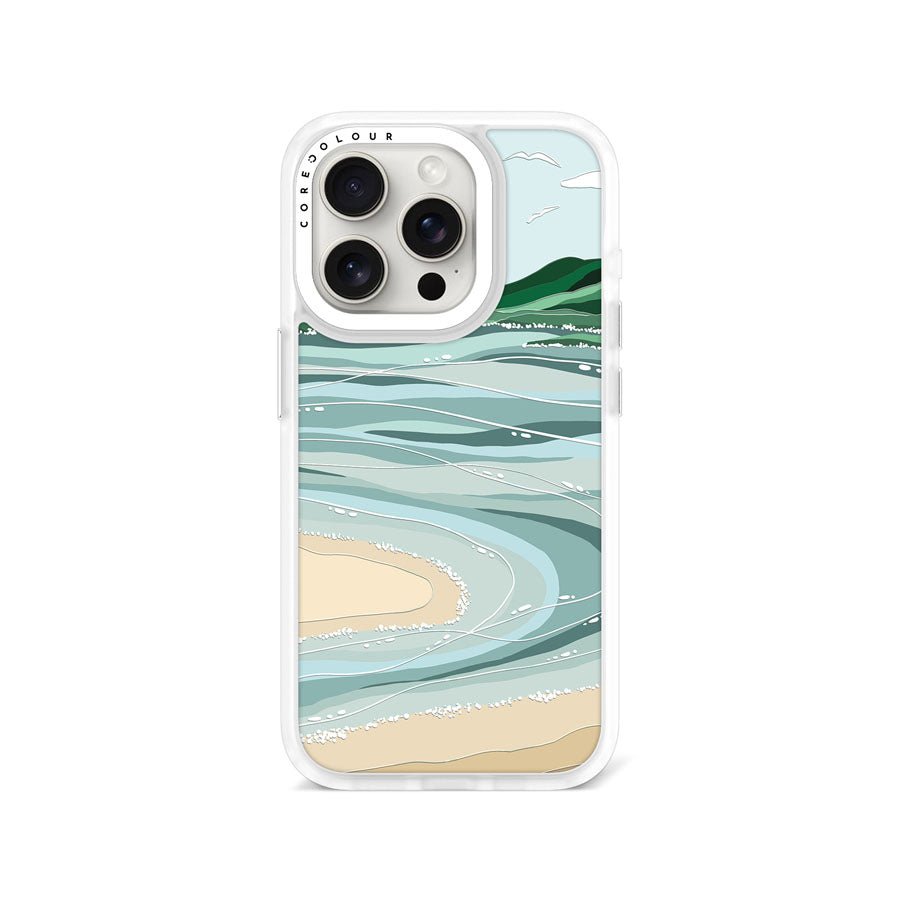 iPhone 15 Pro Whitehaven Beach Phone Case Magsafe Compatible - CORECOLOUR AU