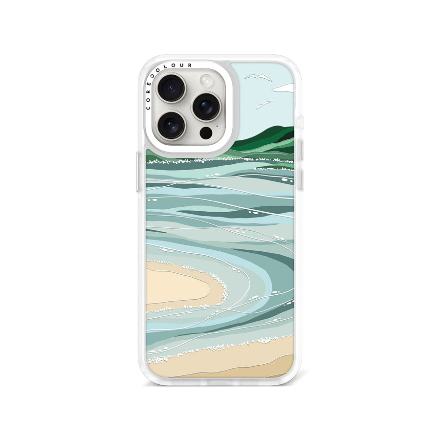 iPhone 15 Pro Max Whitehaven Beach Phone Case Magsafe Compatible - CORECOLOUR AU