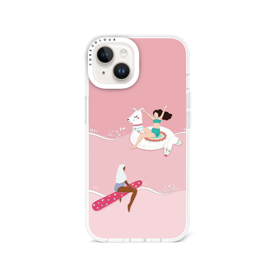 iPhone 14 Pinky Summer Days Phone Case Magsafe Compatible - CORECOLOUR AU