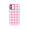 iPhone 12 Pink Houndstooth Phone Case Magsafe Compatible - CORECOLOUR AU