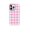 iPhone 13 Pro Pink Houndstooth Phone Case Magsafe Compatible - CORECOLOUR AU