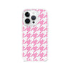 iPhone 14 Pro Pink Houndstooth Phone Case Magsafe Compatible - CORECOLOUR AU