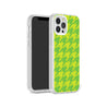 iPhone 12 Pro Green Houndstooth Phone Case Magsafe Compatible - CORECOLOUR AU