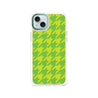 iPhone 15 Plus Green Houndstooth Phone Case Magsafe Compatible - CORECOLOUR AU