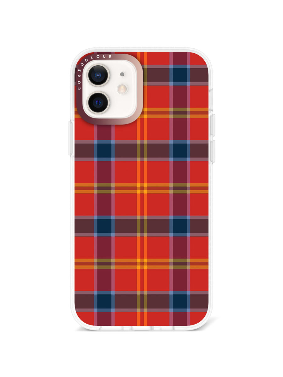 iPhone 12 Classic Plaid Phone Case Magsafe Compatible - CORECOLOUR AU