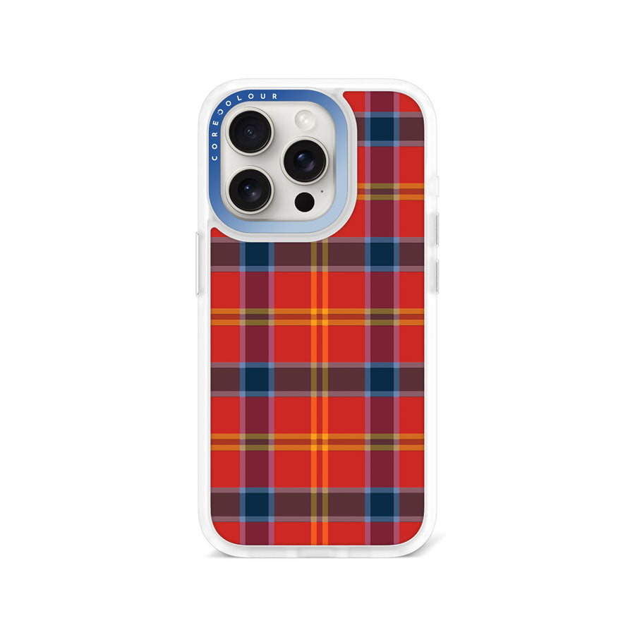 iPhone 15 Pro Classic Plaid Phone Case Magsafe Compatible - CORECOLOUR AU