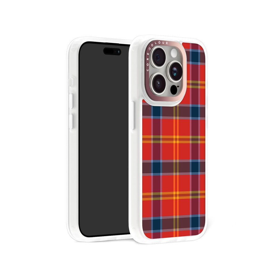 iPhone 15 Pro Classic Plaid Phone Case Magsafe Compatible - CORECOLOUR AU
