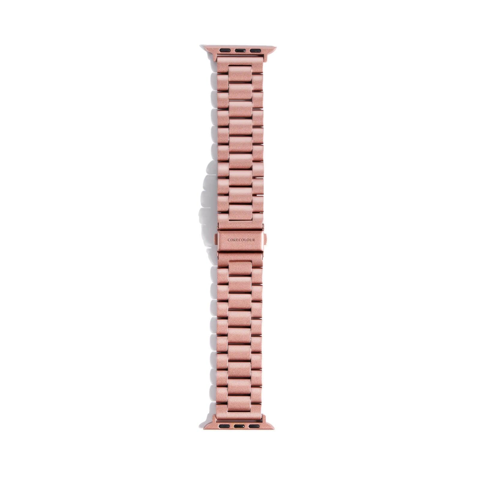 Apple Watch Strap Rose 3 Link – Stainless Steel – 38mm – 41mm - CORECOLOUR AU