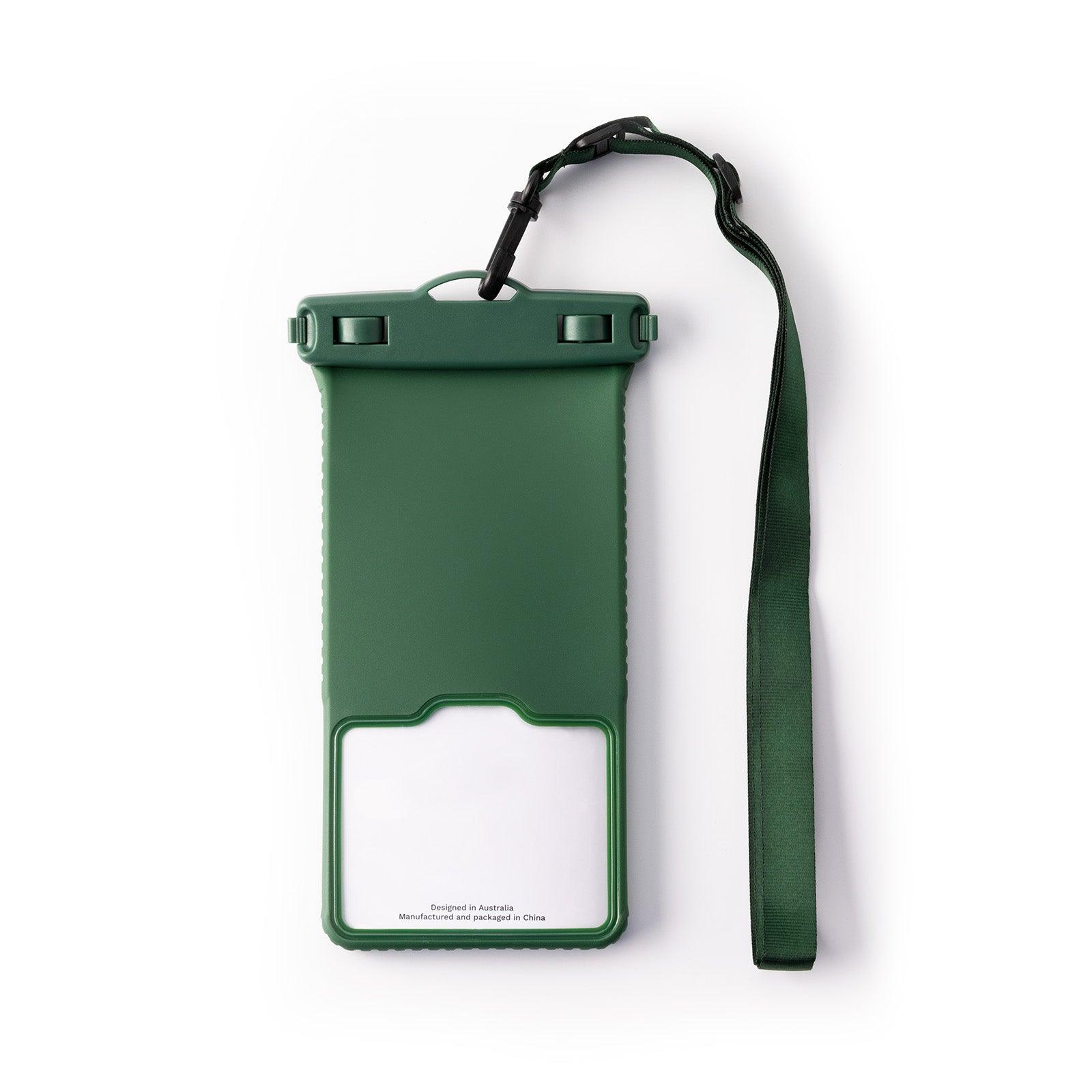 Green IPX8 Certified Water Proof Bag with Lanyard - CORECOLOUR AU