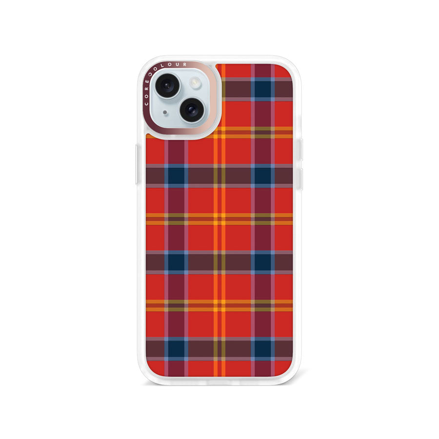 iPhone 15 Plus Classic Plaid Phone Case Magsafe Compatible - CORECOLOUR AU