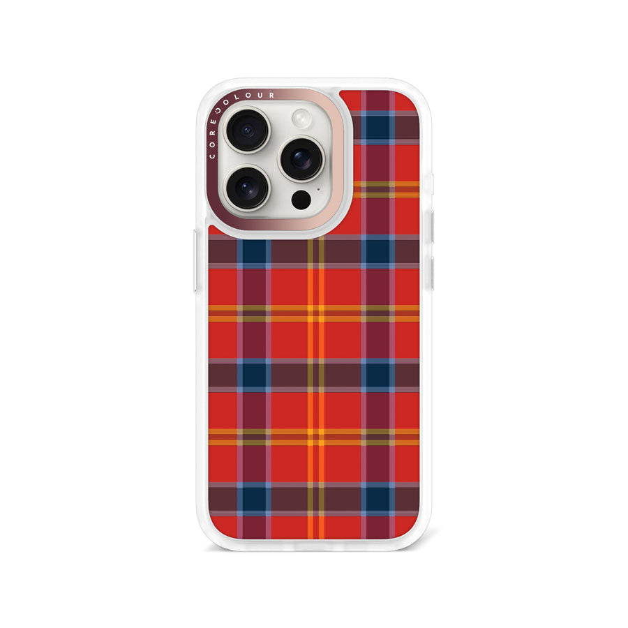 iPhone 15 Pro Classic Plaid Phone Case Magsafe Compatible - CORECOLOUR AU