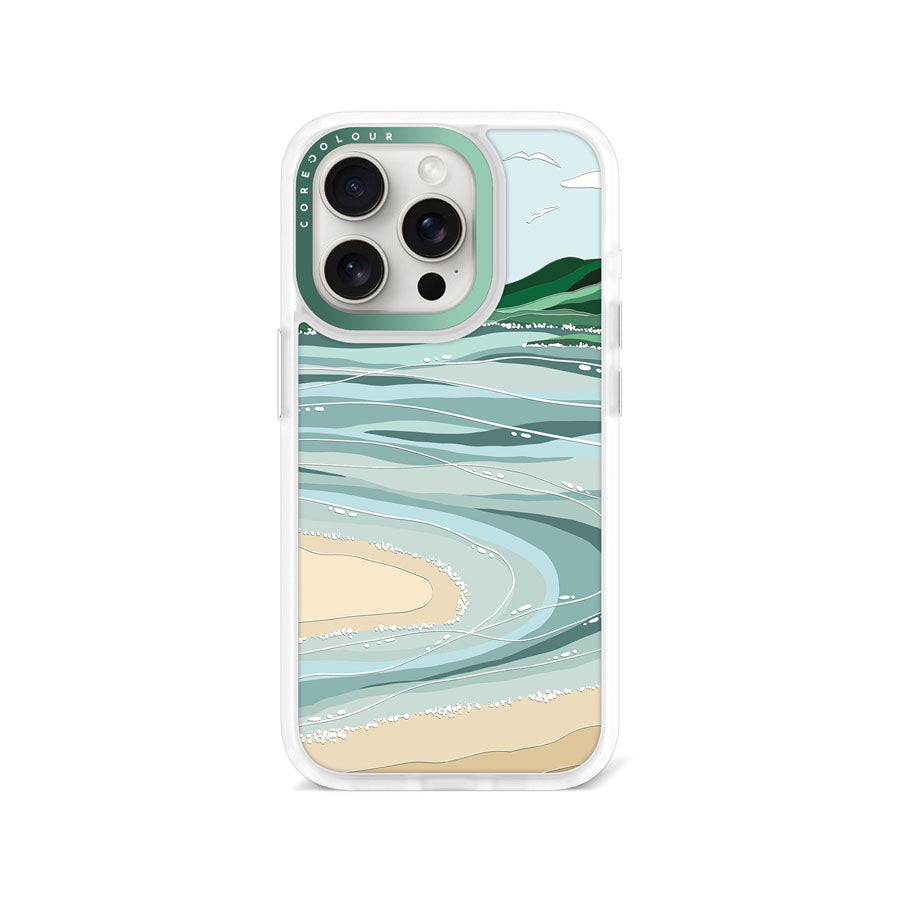 iPhone 15 Pro Whitehaven Beach Phone Case Magsafe Compatible - CORECOLOUR AU