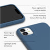 iPhone 11 Dear Cerulean Silicone Phone Case - CORECOLOUR AU