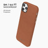 iPhone 11 Pro Brown Genuine Leather Phone Case - CORECOLOUR AU