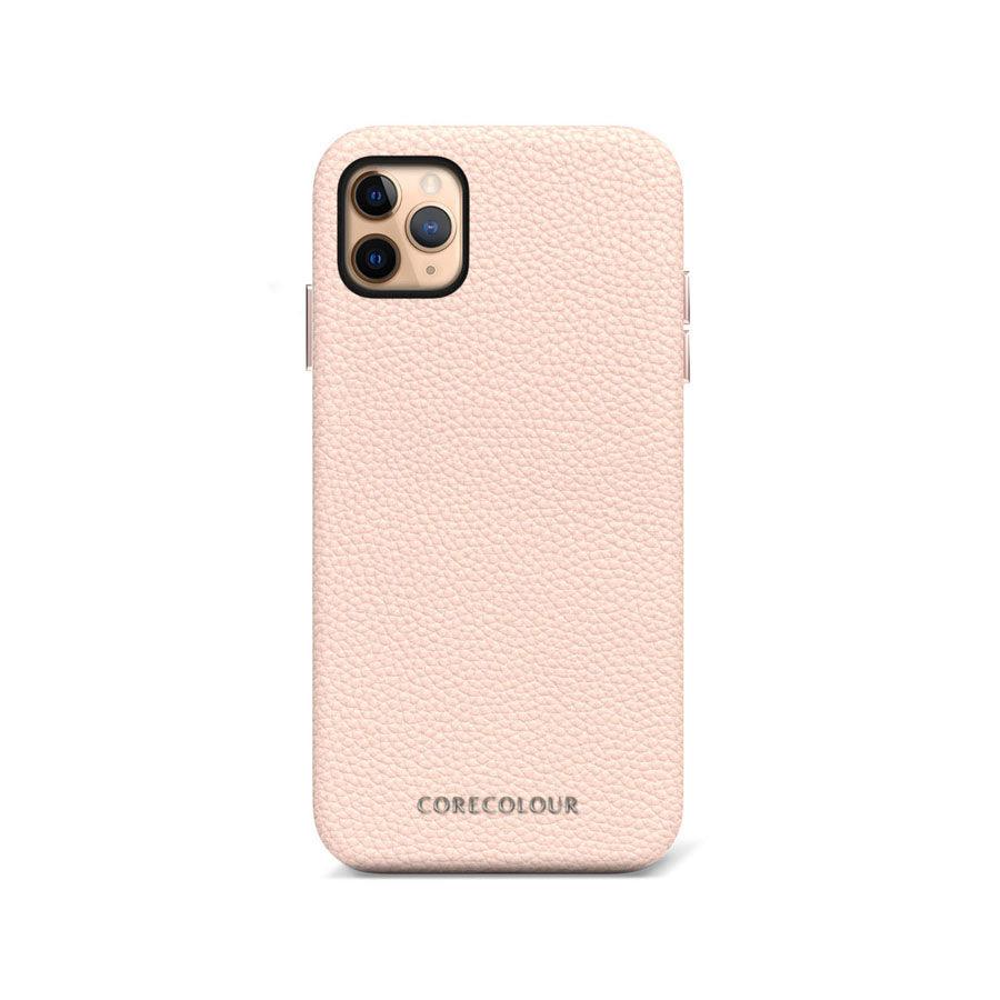 iPhone 11 Pro Pink Genuine Leather Phone Case - CORECOLOUR AU