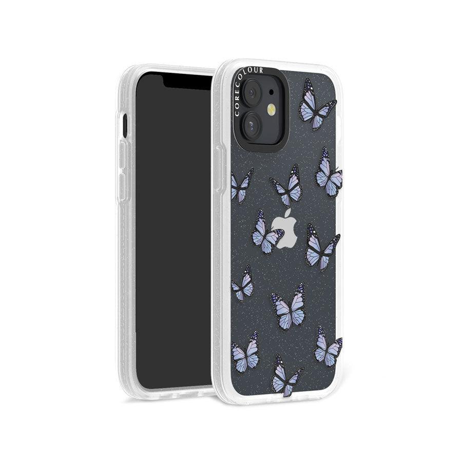 iPhone 12 Butterfly Kiss Glitter Phone Case - CORECOLOUR AU
