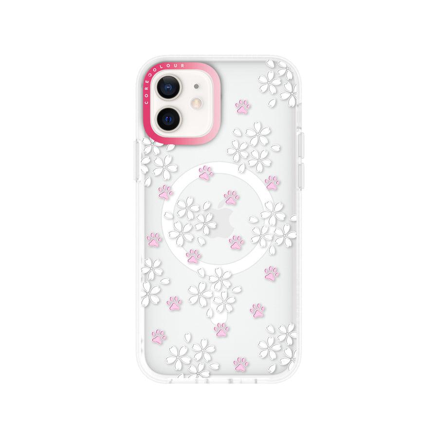 iPhone 12 Cherry Blossom Paw Phone Case MagSafe Compatible - CORECOLOUR AU