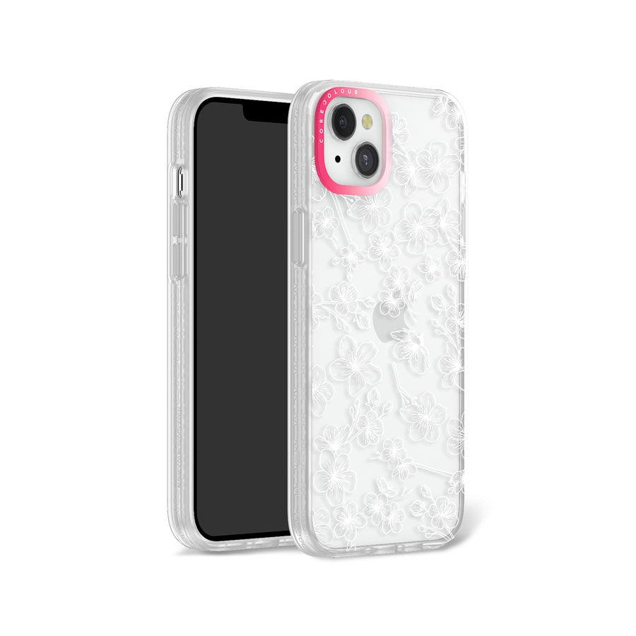 iPhone 12 Cherry Blossom White Phone Case MagSafe Compatible - CORECOLOUR AU