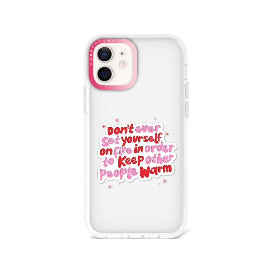 iPhone 12 Don't Ever Set Phone Case - CORECOLOUR AU