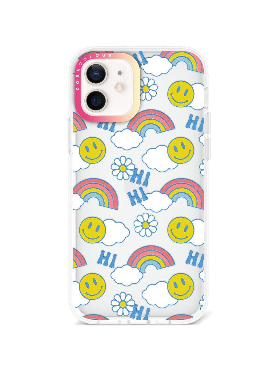 iPhone 12 Hi There Rainbow Phone Case - CORECOLOUR AU