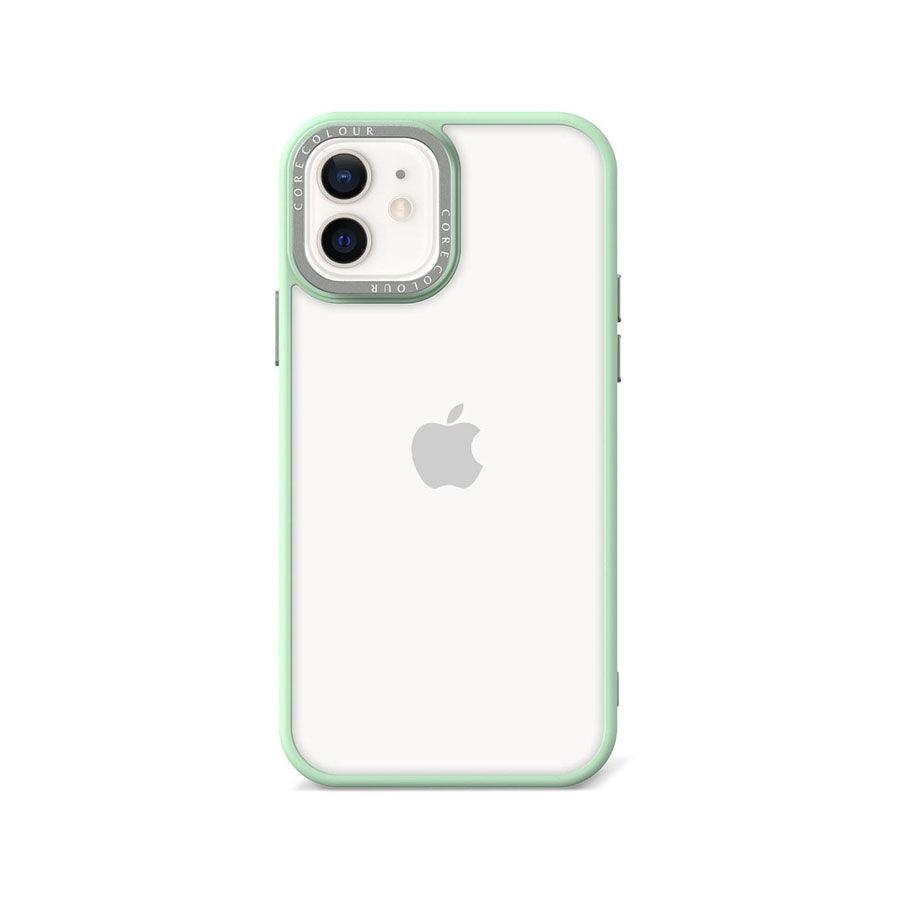 iPhone 12 Hint of Mint Clear Phone Case - CORECOLOUR AU