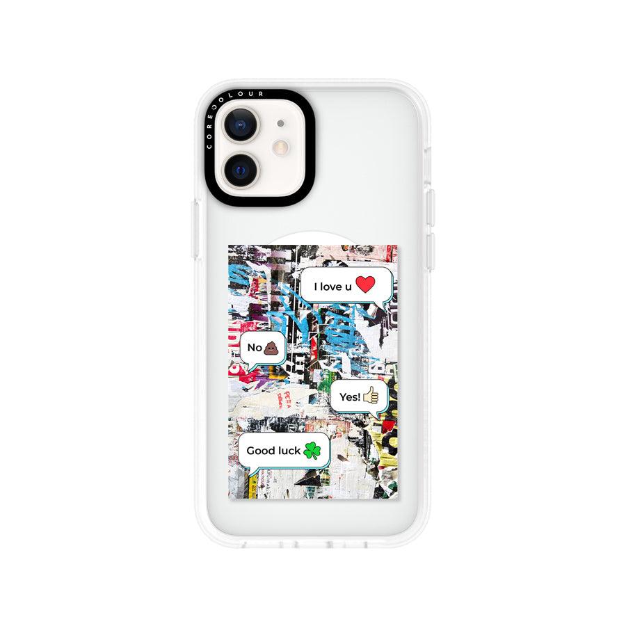 iPhone 12 I Love U Dialogue Phone Case MagSafe Compatible - CORECOLOUR AU