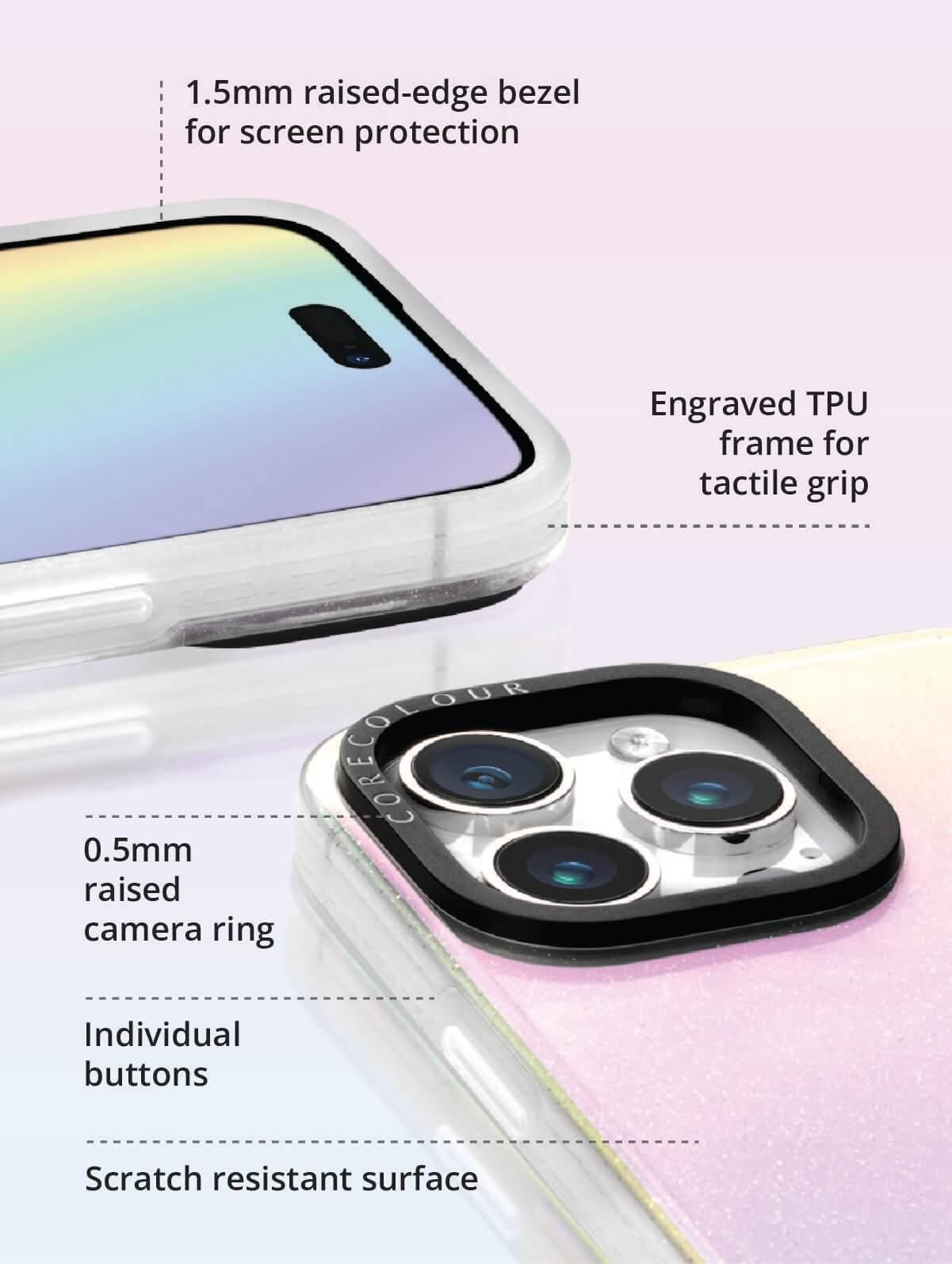 iPhone 12 Iridescent Glitter Phone Case - CORECOLOUR AU