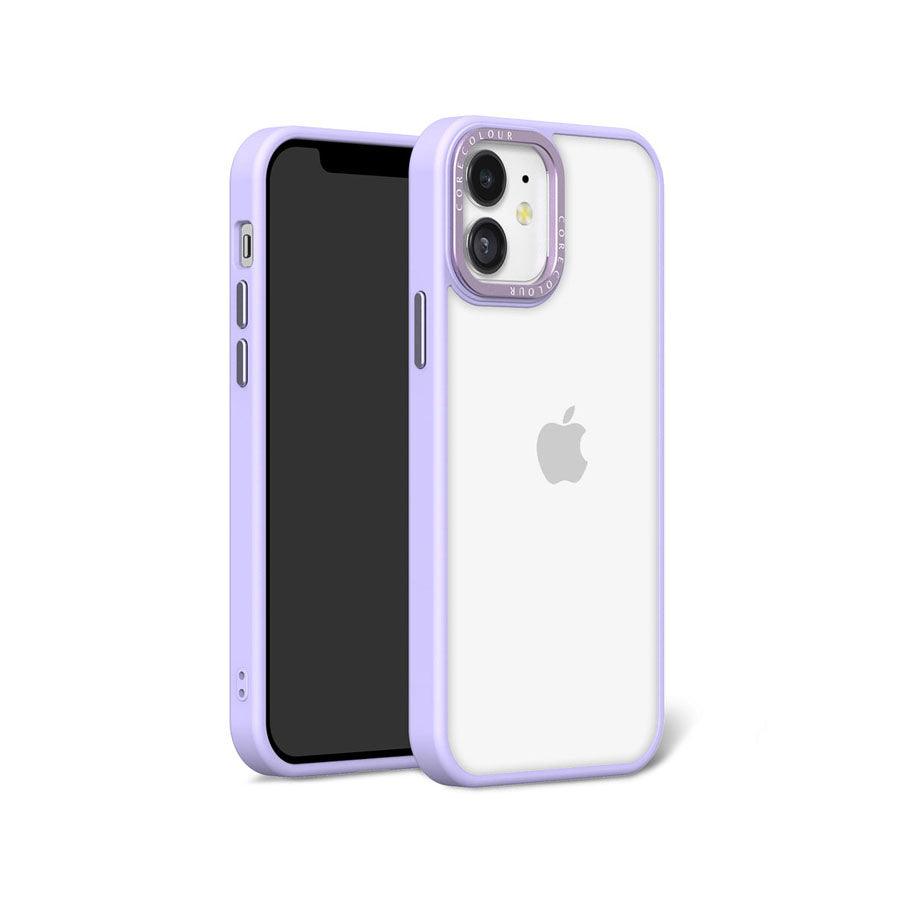 iPhone 12 Lavender Hush Clear Phone Case - CORECOLOUR AU