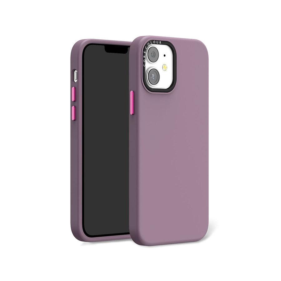 iPhone 12 Maiden Mauve Silicone Phone Case - CORECOLOUR AU