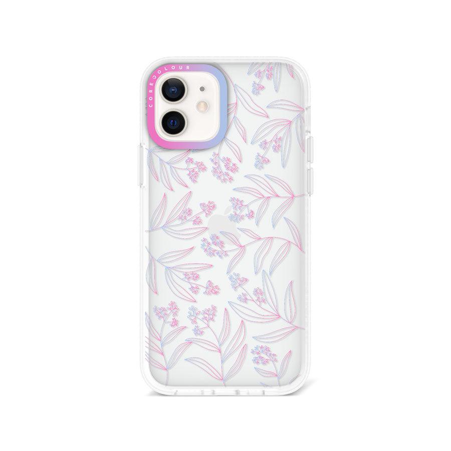 iPhone 12 Mauve Leaf Phone Case - CORECOLOUR AU