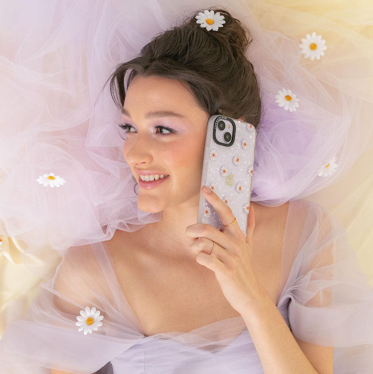 iPhone 12 Oopsy Daisy Glitter Phone Case - CORECOLOUR AU