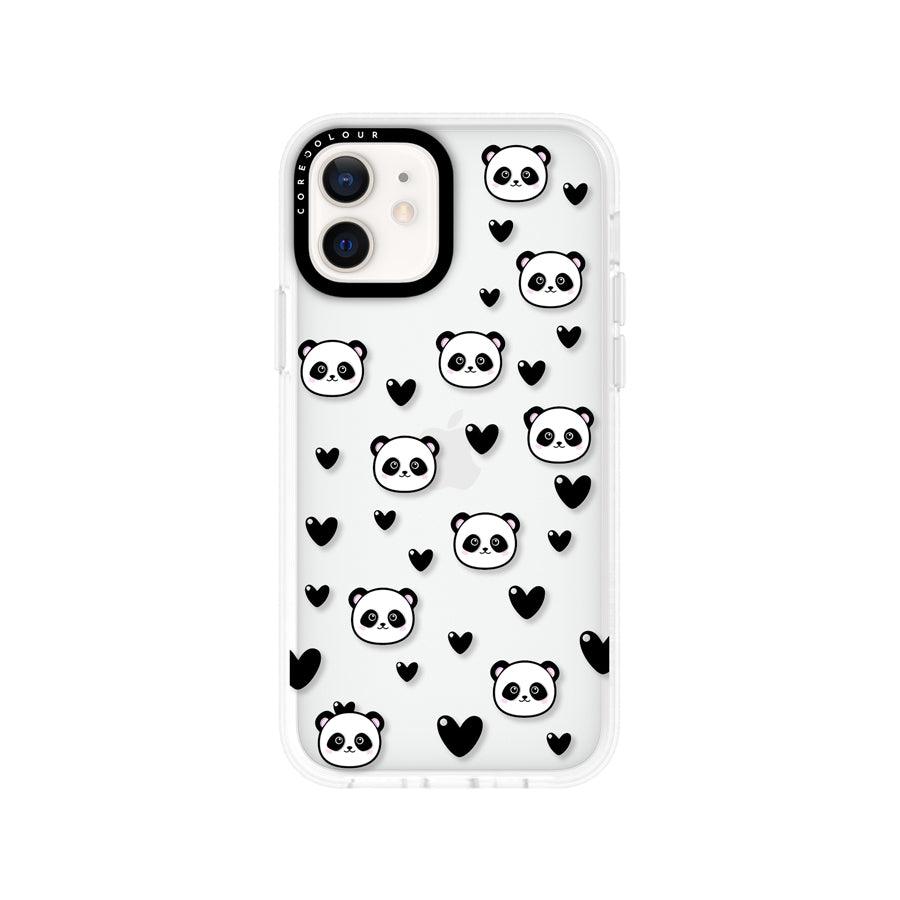 iPhone 12 Panda Heart Phone Case - CORECOLOUR AU