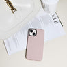 iPhone 12 Pink Genuine Leather Phone Case - CORECOLOUR AU