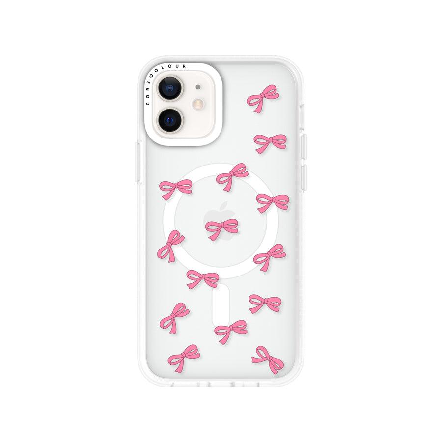 iPhone 12 Pink Ribbon Mini Phone Case MagSafe Compatible - CORECOLOUR AU
