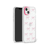 iPhone 12 Pink Ribbon Minimal Line Phone Case - CORECOLOUR AU