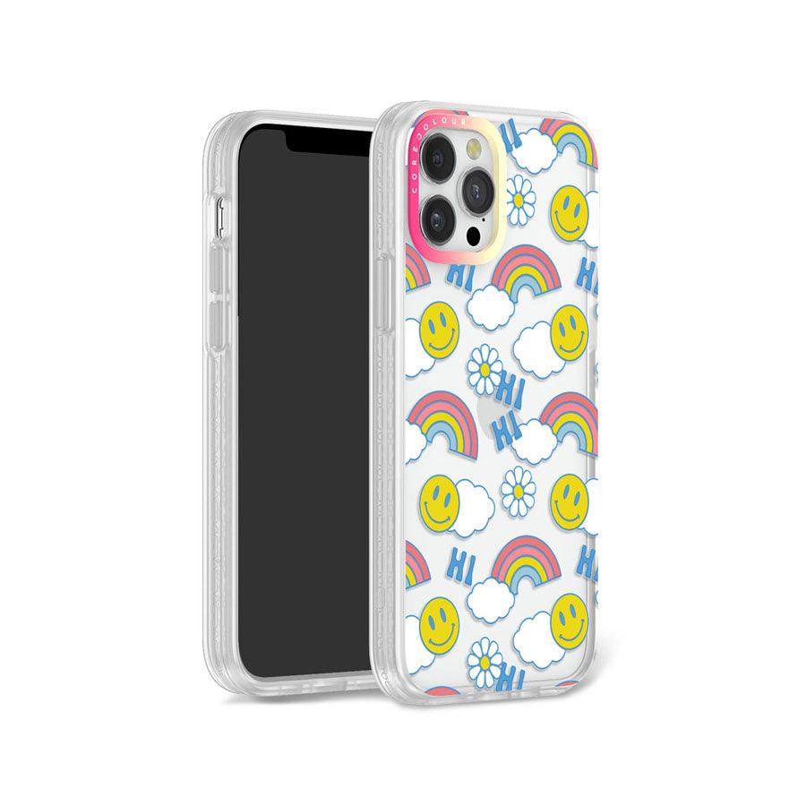 iPhone 12 Pro Hi There! Rainbow Phone Case Magsafe Compatible - CORECOLOUR AU