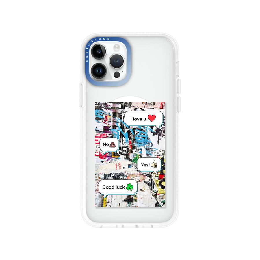iPhone 12 Pro I Love U Dialogue Phone Case MagSafe Compatible - CORECOLOUR AU