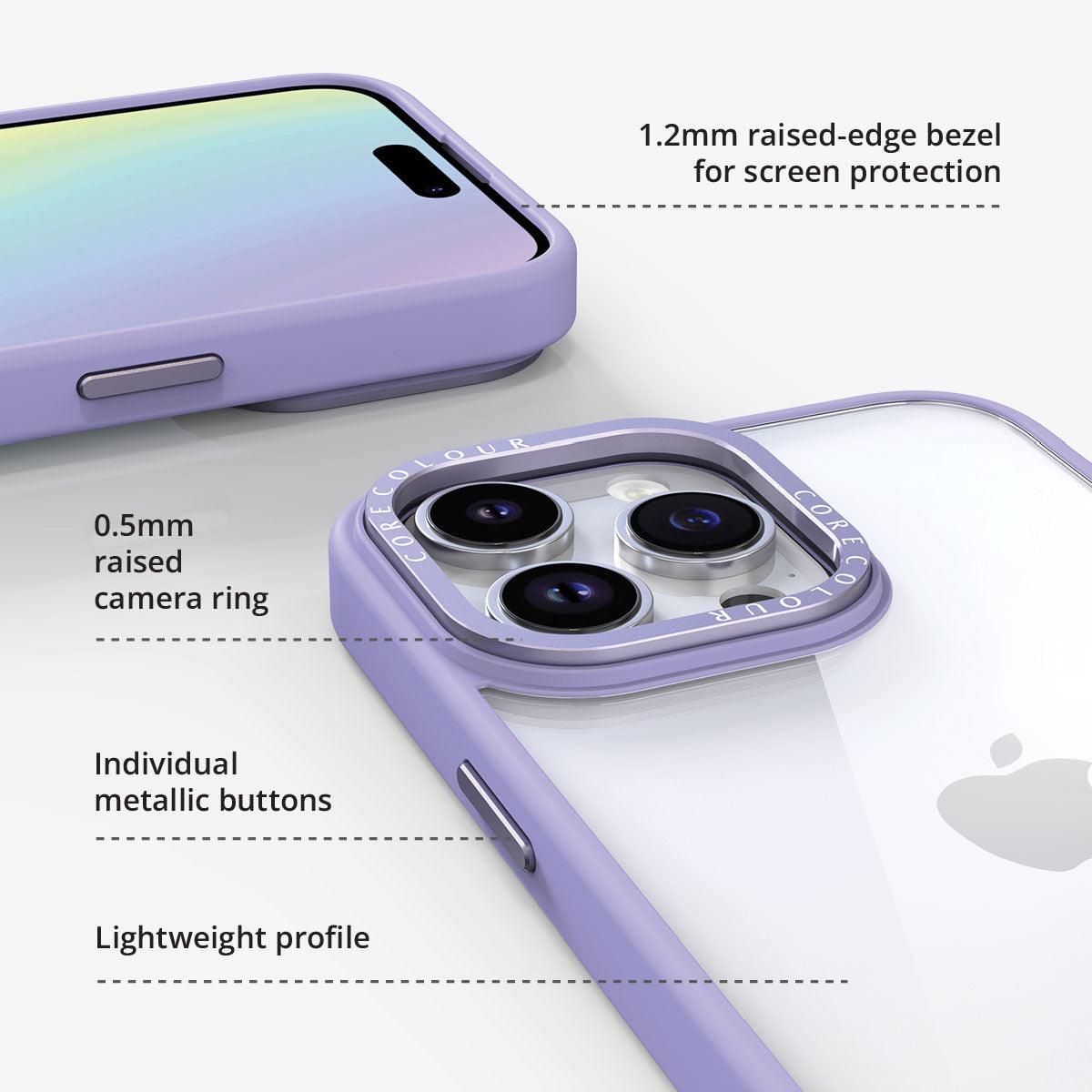 iPhone 12 Pro Jet Black Clear Phone Case - CORECOLOUR AU