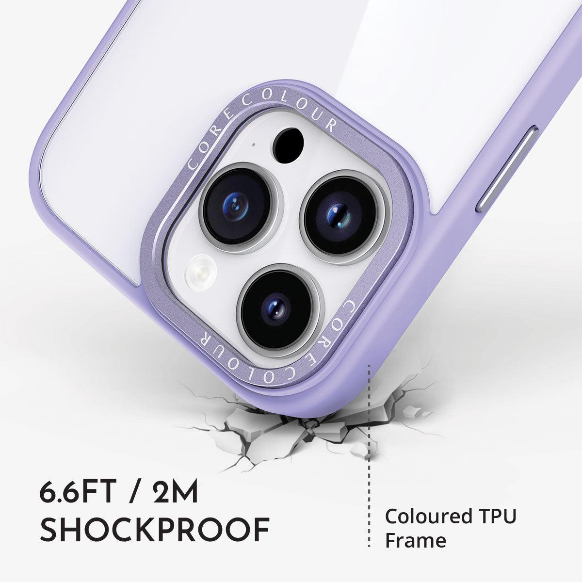 iPhone 12 Pro Lavender Hush Clear Phone Case - CORECOLOUR AU