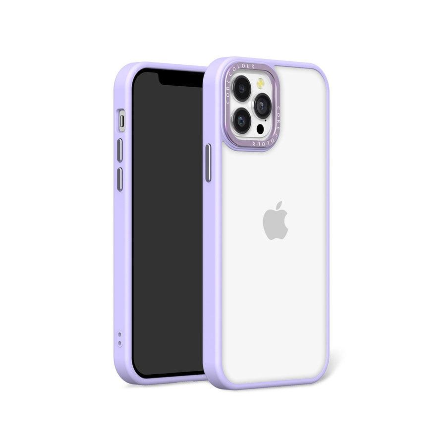 iPhone 12 Pro Lavender Hush Clear Phone Case - CORECOLOUR AU