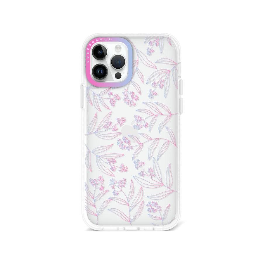 iPhone 12 Pro Mauve Leaf Phone Case - CORECOLOUR AU