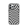 iPhone 12 Pro Max Check Me Out Twisted Black Phone Case - CORECOLOUR AU