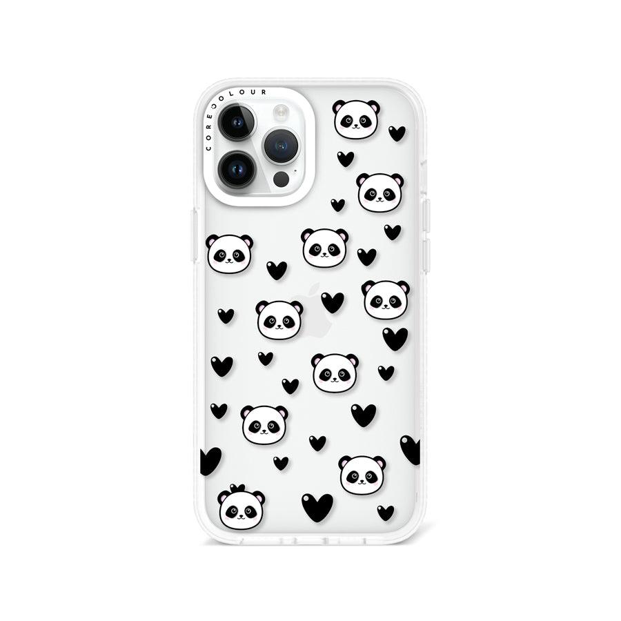 iPhone 12 Pro Max Panda Heart Phone Case - CORECOLOUR AU