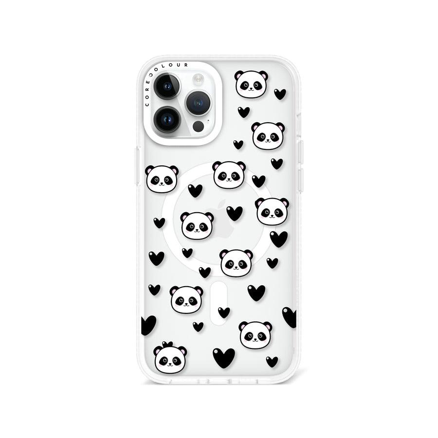 iPhone 12 Pro Max Panda Heart Phone Case MagSafe Compatible - CORECOLOUR AU