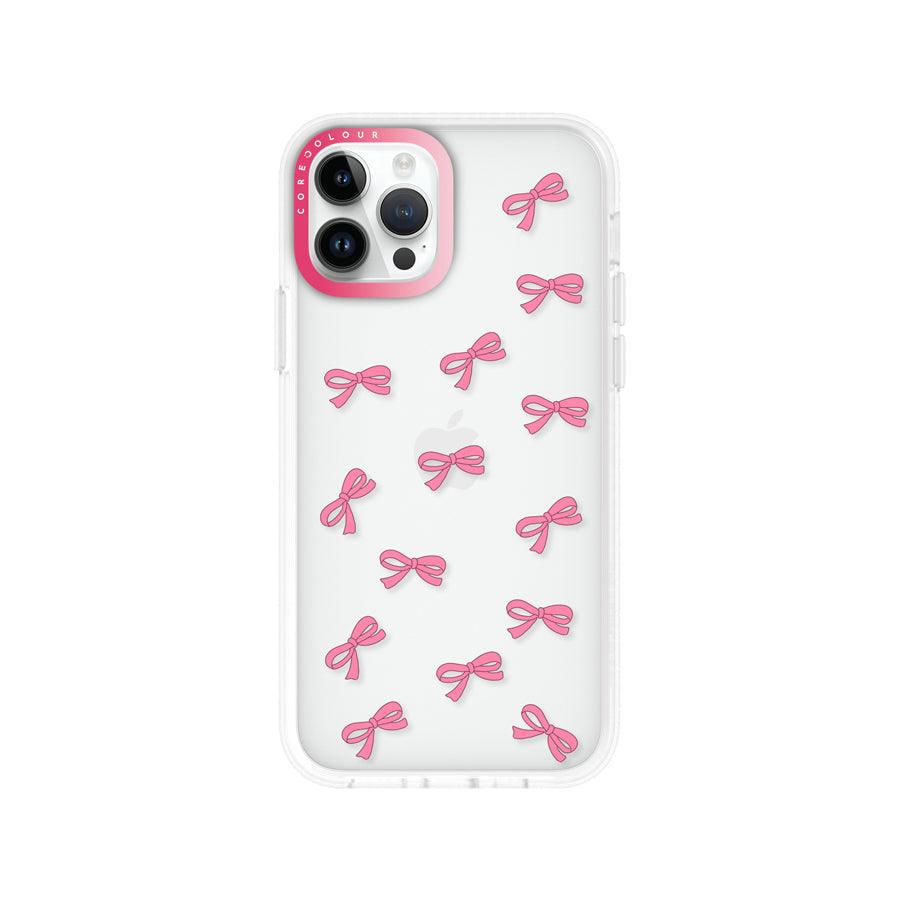 iPhone 12 Pro Max Pink Ribbon Mini Phone Case - CORECOLOUR AU