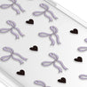 iPhone 12 Pro Max Purple Ribbon Heart Phone Case - CORECOLOUR AU