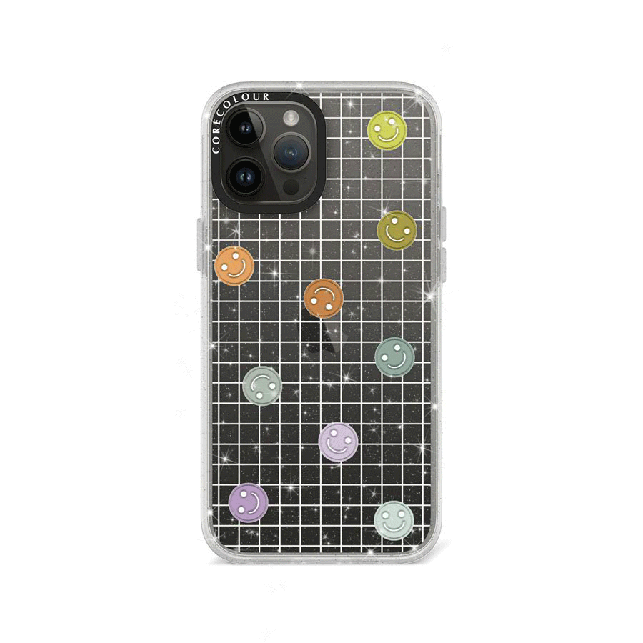 iPhone 12 Pro Max School's Out! Smile! Glitter Phone Case - CORECOLOUR AU