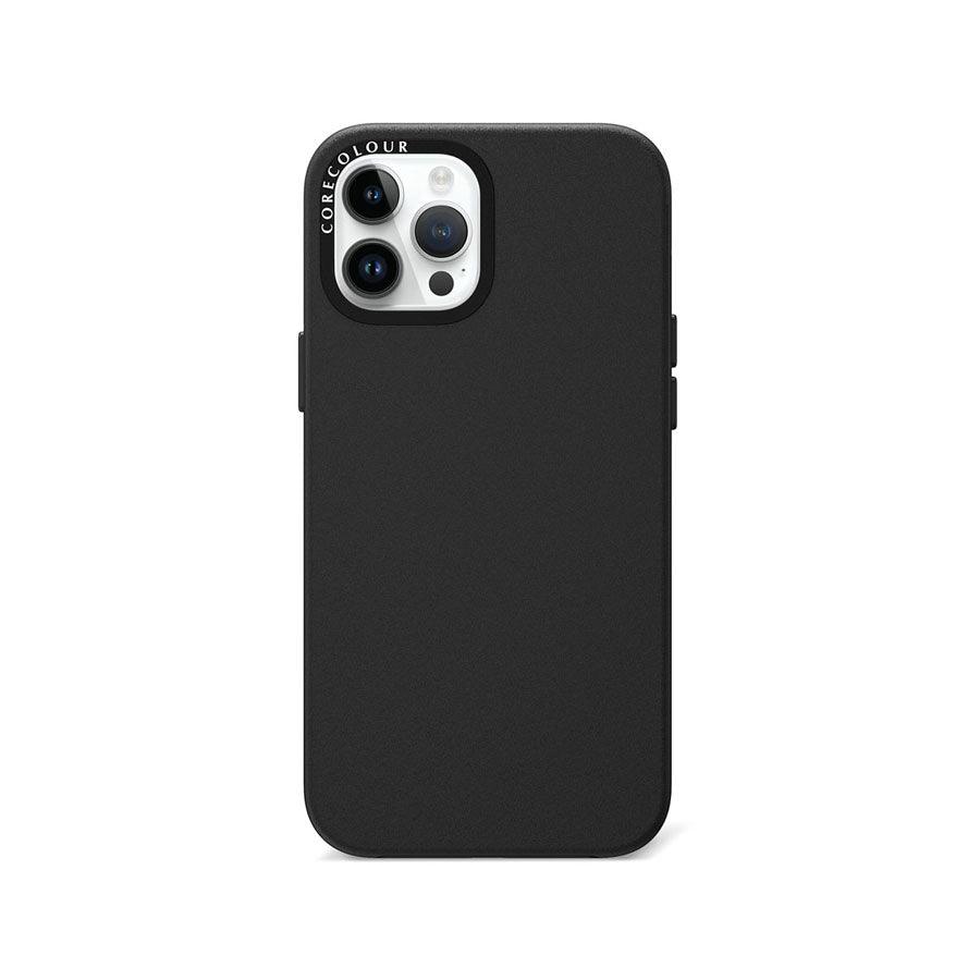 iPhone 12 Pro Max Solid Black Phone Case - CORECOLOUR AU