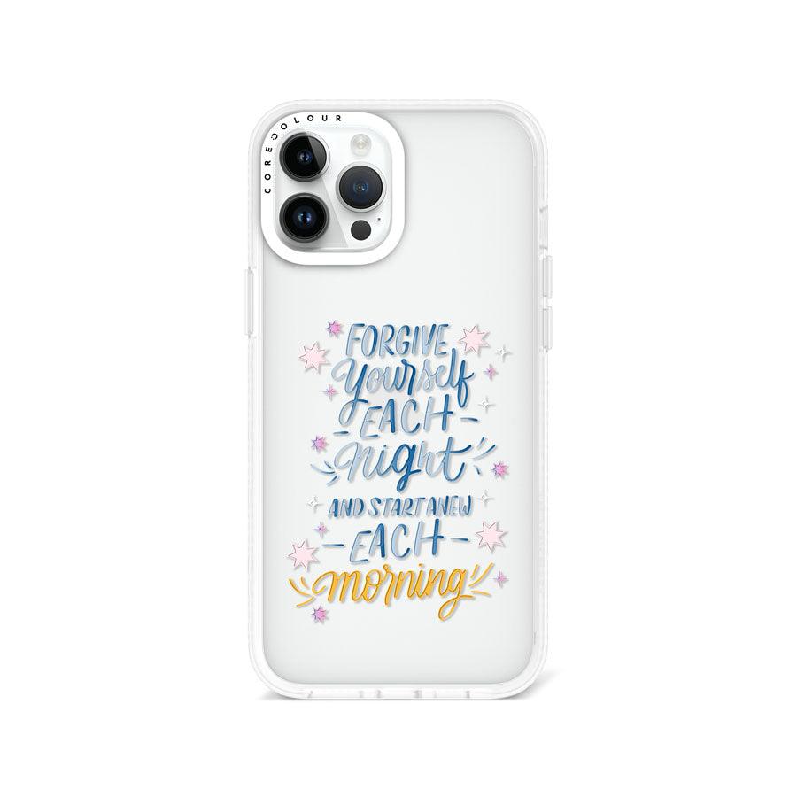 iPhone 12 Pro Max Start New Each Morning Phone Case - CORECOLOUR AU