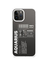 iPhone 12 Pro Max Warning Aquarius Phone Case - CORECOLOUR AU